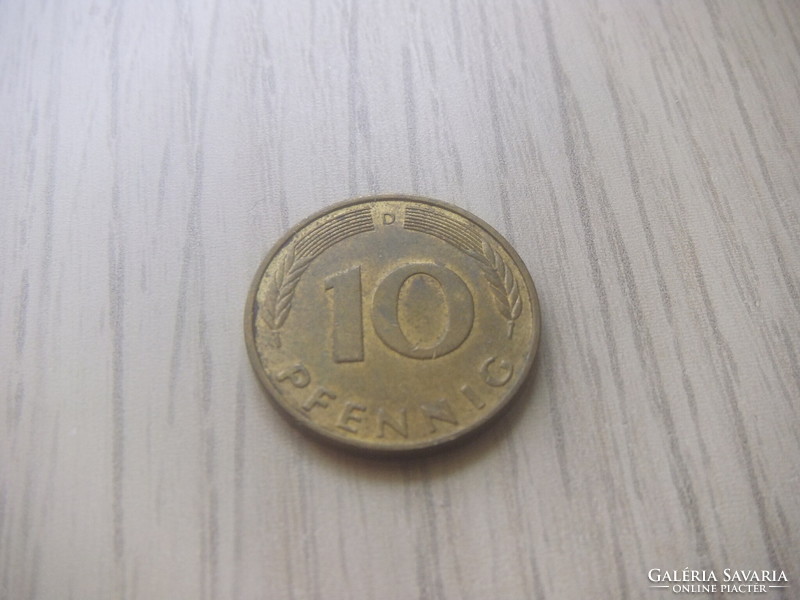 10   Pfennig   1991   (  D  )    Németország