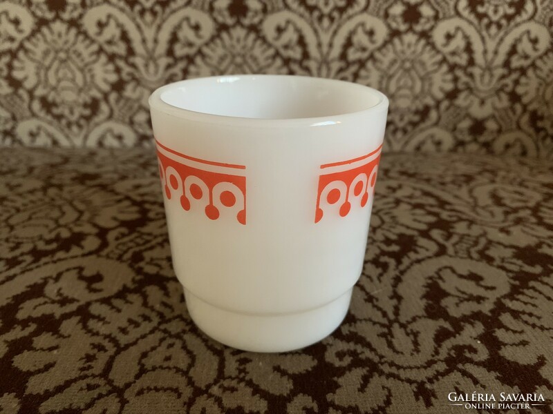 Retro Brazilian termo rey brasividro coffee tea milk glass mug cup also received in Budapest