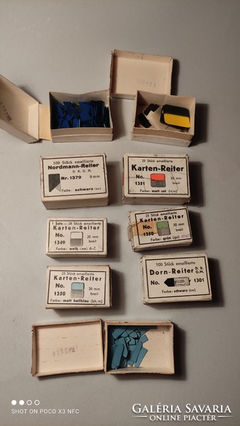 Karten - reiter fém  jelölő irodaszer lapjelölő kartotékszél nagy mennyiség kicsi ár