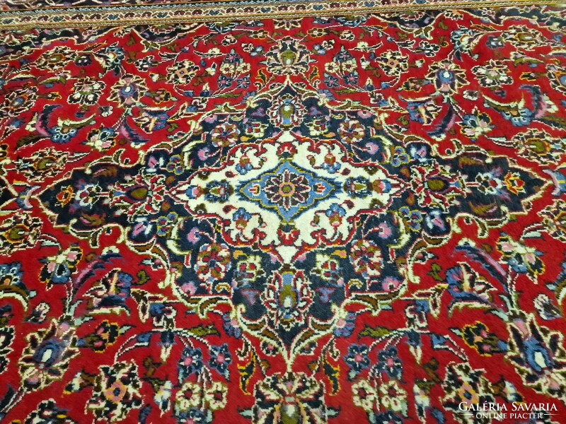 Iranian keshan hand-knotted 210x320 cm wool Persian rug bfz558