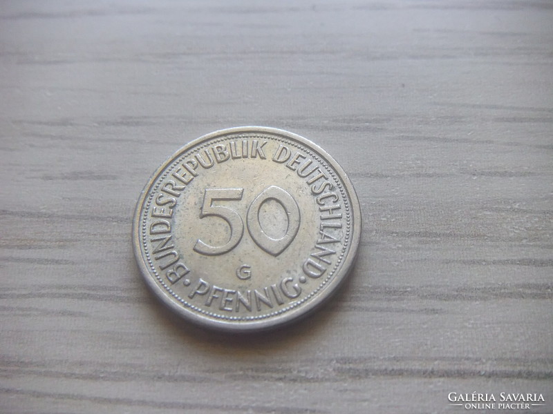 50   Pfennig   1980   (  G  )    Németország
