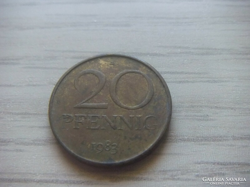 20   Pfennig   1983       Németország