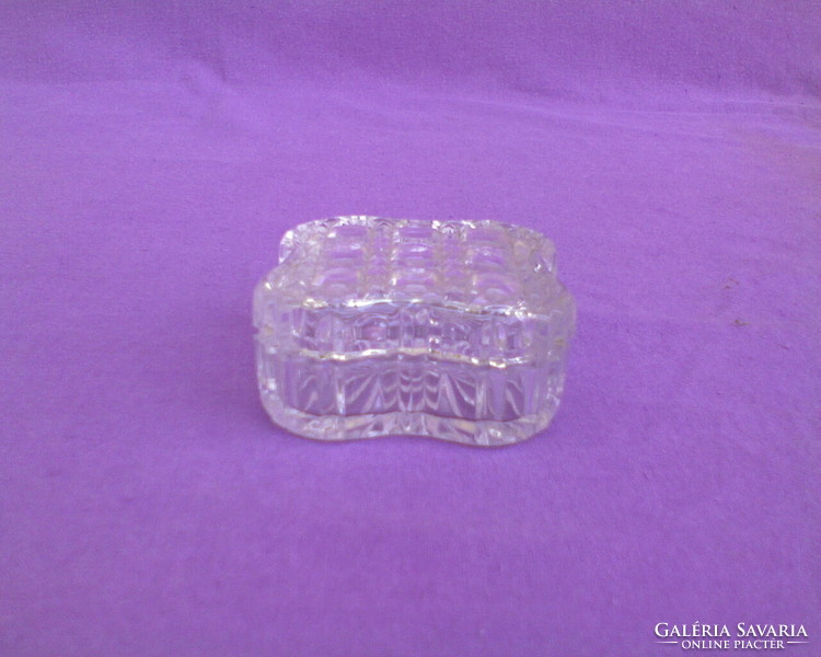 Anna hut polished crystal bonbonier / ring holder