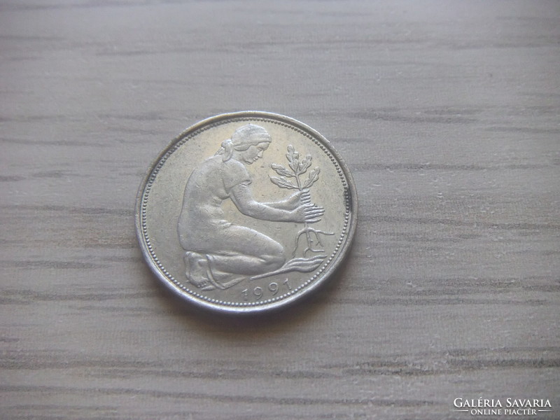 50   Pfennig   1991   (  D  )    Németország