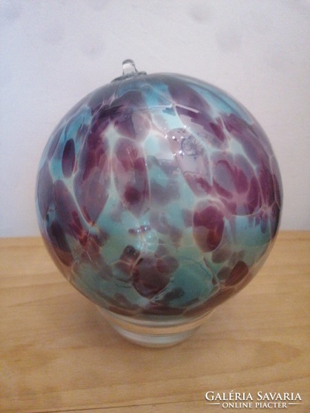 Large glass Christmas ball (diameter 15cm)