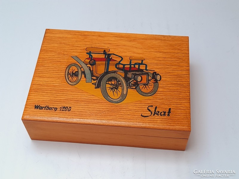 Wartburg 1898 wooden box