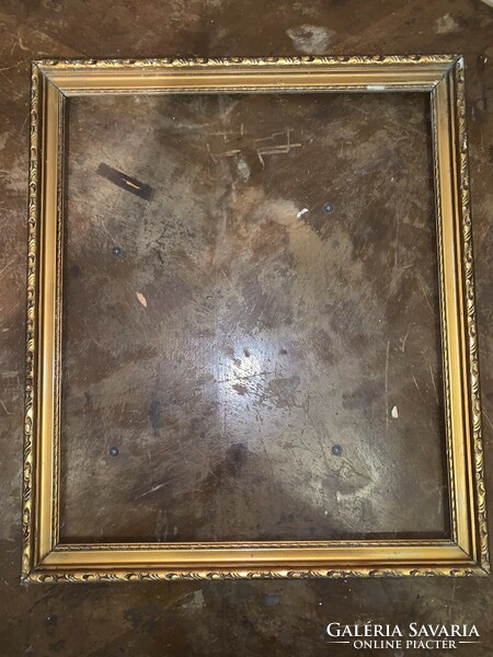 Very nice gilded antique blondel picture frame