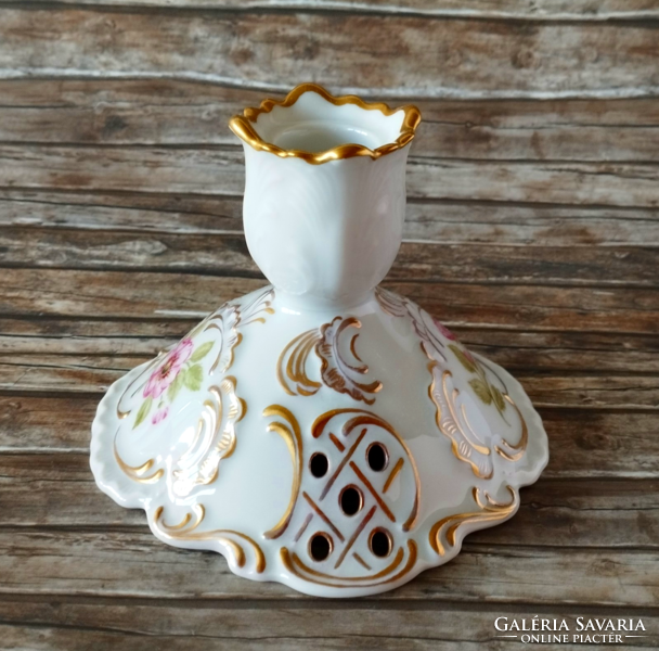 Beautiful Art Nouveau lindner w.Germany porcelain candle holder