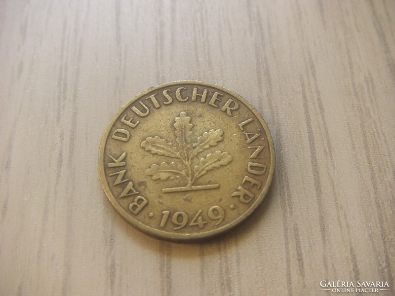 10   Pfennig   1949   (  J  )    Németország