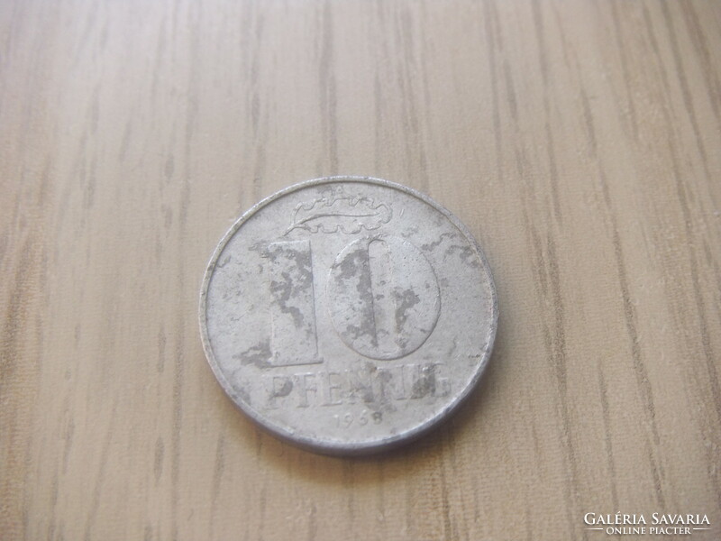 10   Pfennig   1968   (  A  )    Németország