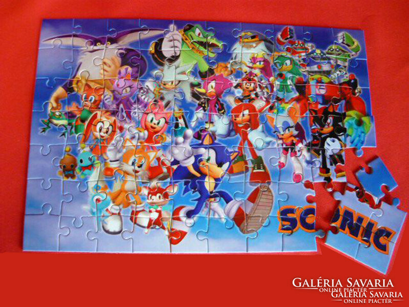 Sonic the hedgehog puzzle
