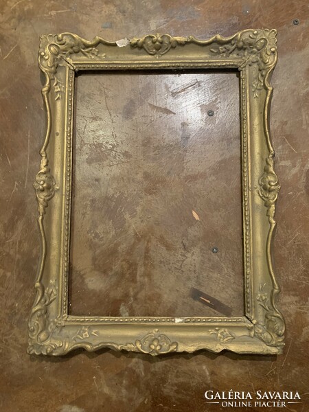 Gilded antique blondel photo frame