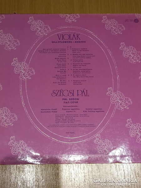 Pál Szécs violas 1976