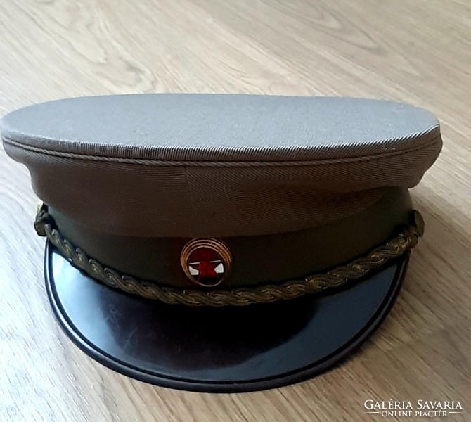 Mn Hungarian People's Army officer's plate cap from the 80s