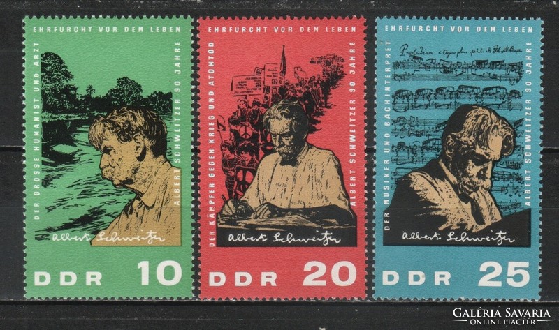 Postatiszta NDK 1086 Mi 1084-1086       6,00  Euró