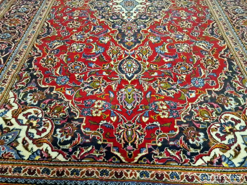 Iranian keshan hand-knotted 210x320 cm wool Persian rug bfz558