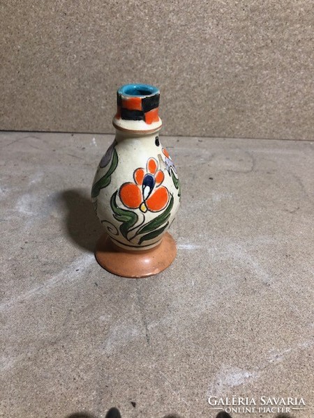 Wolf ceramic vase, size 15 cm, perfect piece. 2052