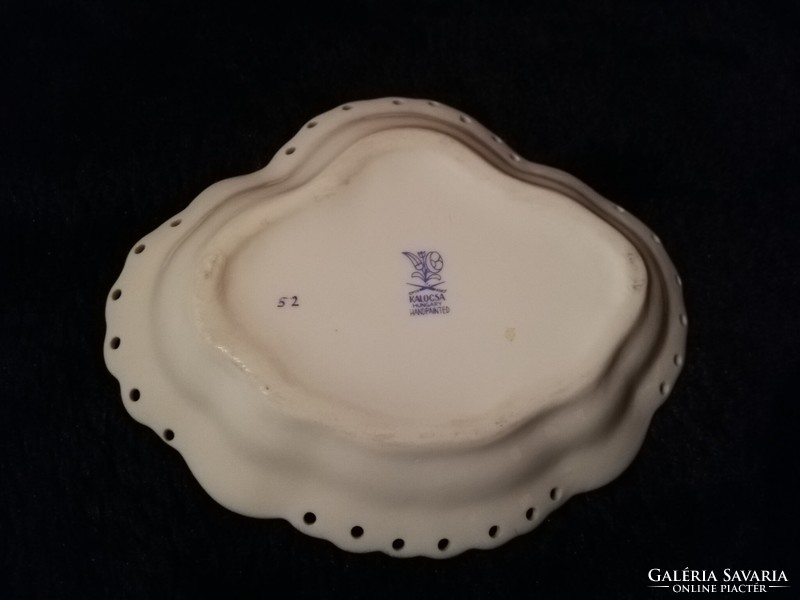 Kalocsai porcelain ring bowl