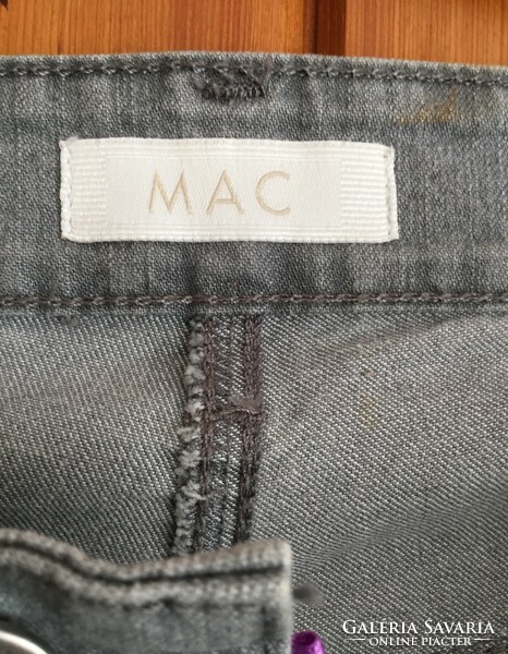 MAC Melanie Glamour Trop 40/32 szürke sztreccs farmer nadrág új állapotban eladó !