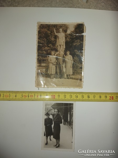 Two photos from the 1930s
