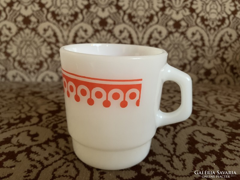 Retro Brazilian termo rey brasividro coffee tea milk glass mug cup also received in Budapest