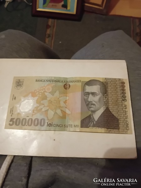 500000 lei ,román papírpénz