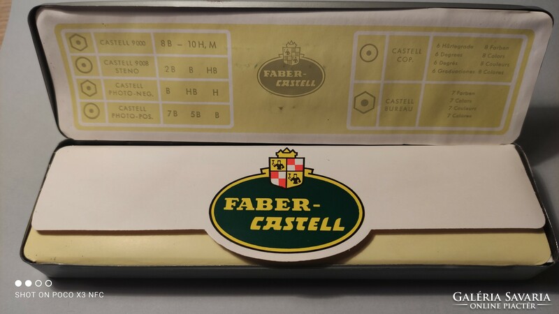 Faber Castell ceruza dobozában 12 darab originál