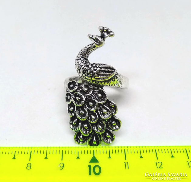 Peacock stainless steel ring (stainless steel) 282