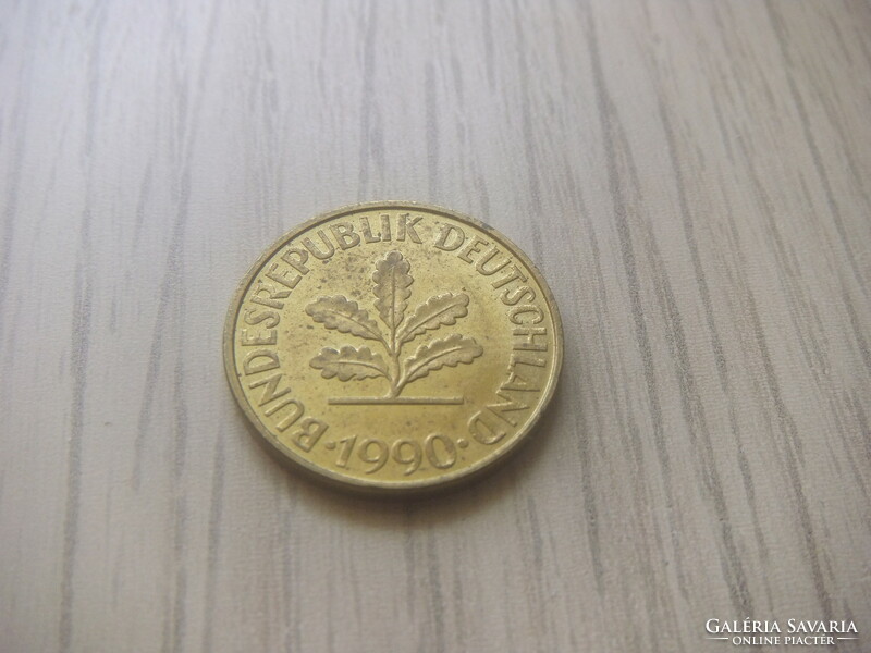 10   Pfennig   1990   (  F  )    Németország