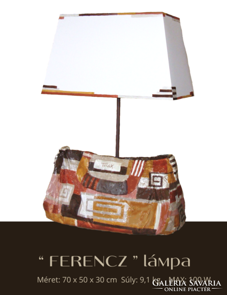"FERENCZ" lámpa  (Baglight lámpacsalád)