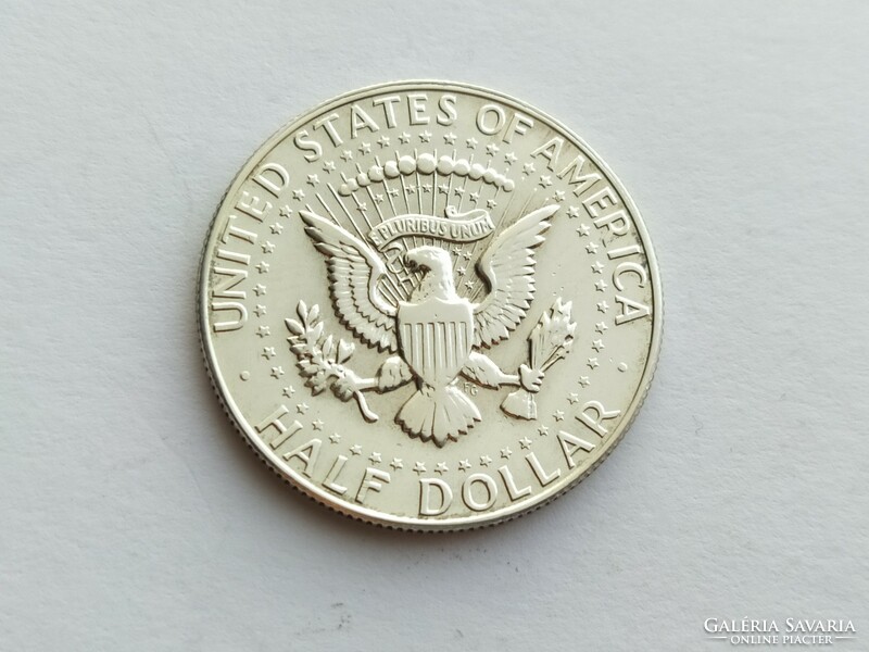 Kennedy ezüst fél dollár 1967.