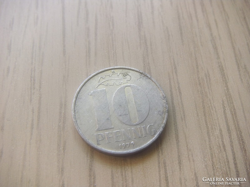 10   Pfennig   1979   (  A  )    Németország