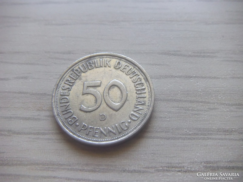 50 Pfennig 1991 ( d ) Germany