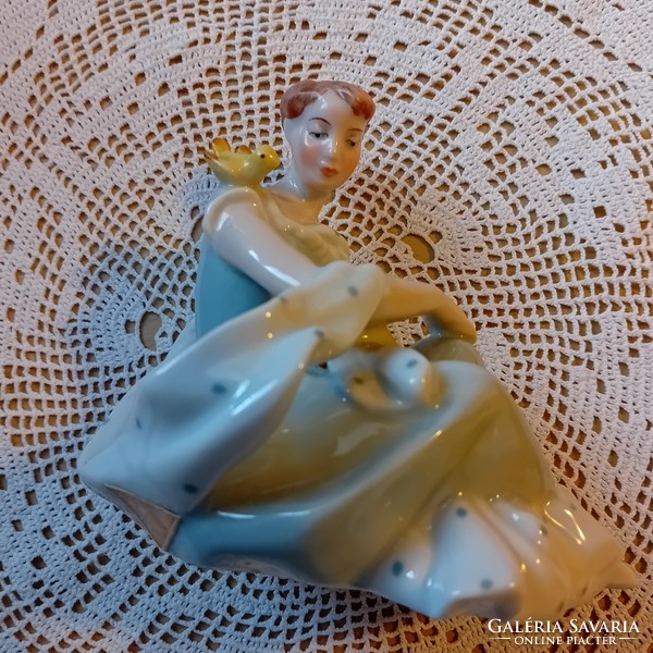 Royal Dux porcelán, hibátlan, ritka darab