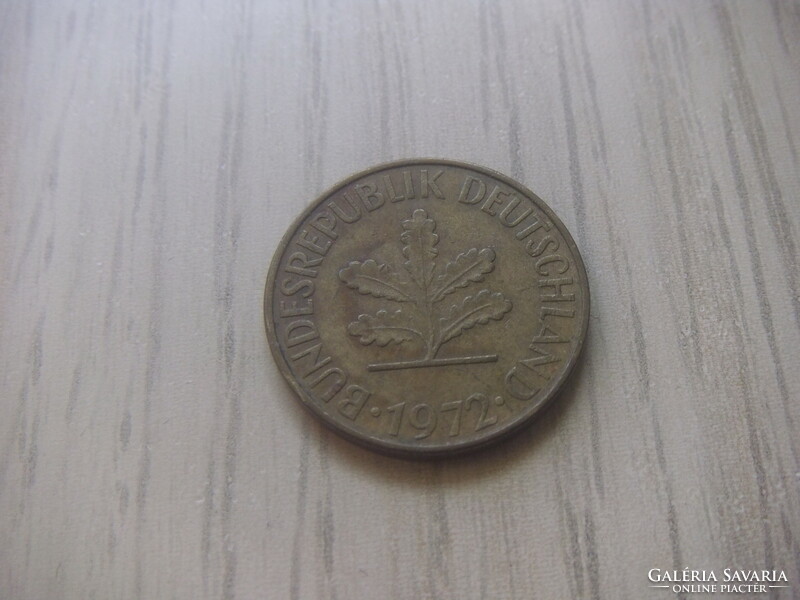 10   Pfennig   1972   (  G  )    Németország