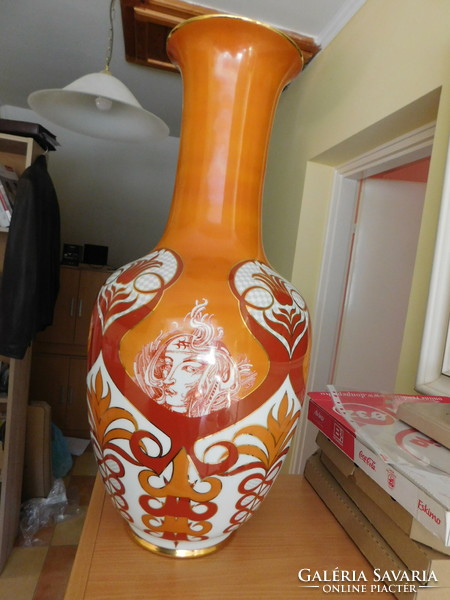 Szász Endre hollóházi nagyméretű váza