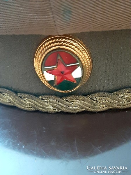 Mn Hungarian People's Army officer's plate cap from the 80s