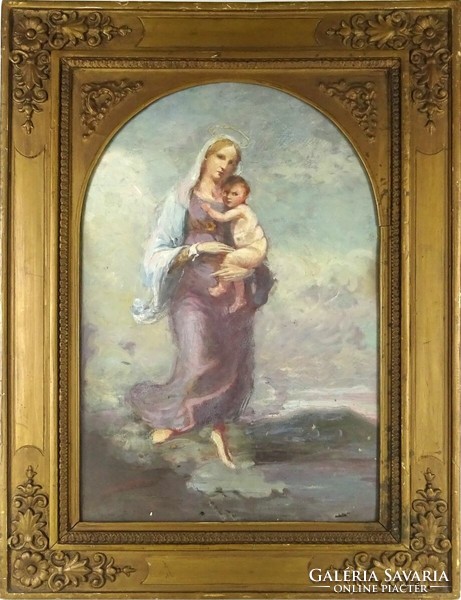 1Q160 XX. századi festő : Mária a kis Jézussal
