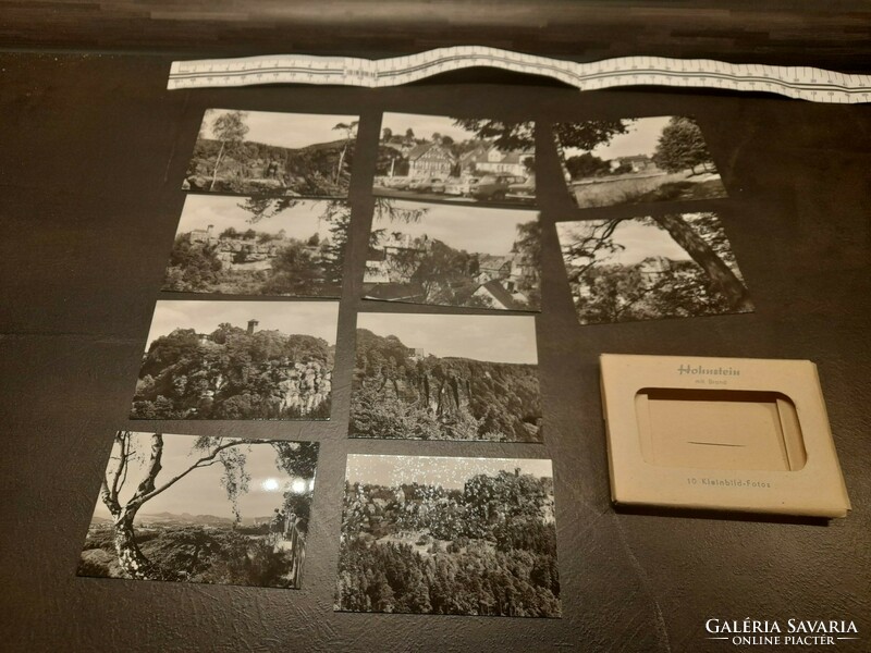 Hohnstein 10 db kisméretű fekete-fehér fotó