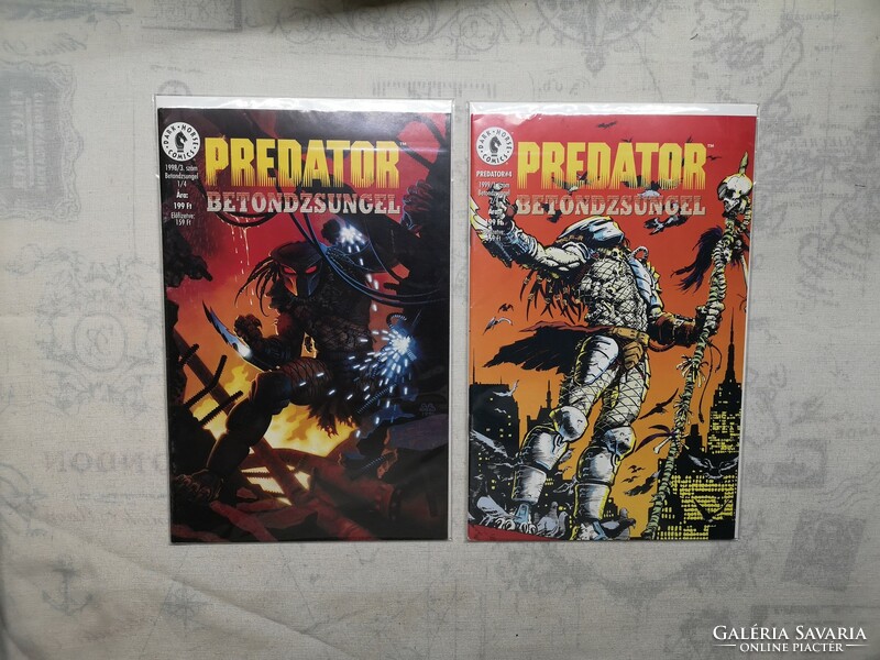 Aliens 1-8, Predator 1-8, Aliens vs Predator 1-3.