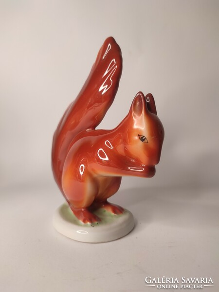 Raven house porcelain squirrel