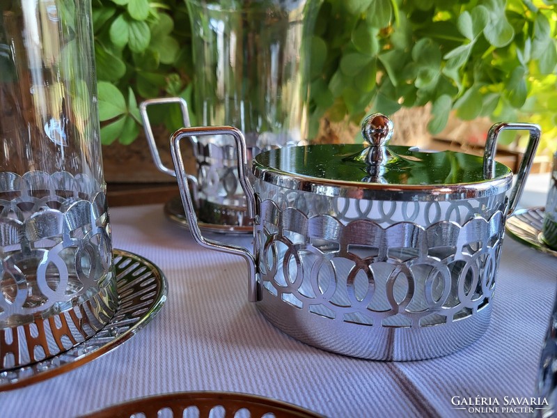 Szamováros tea set