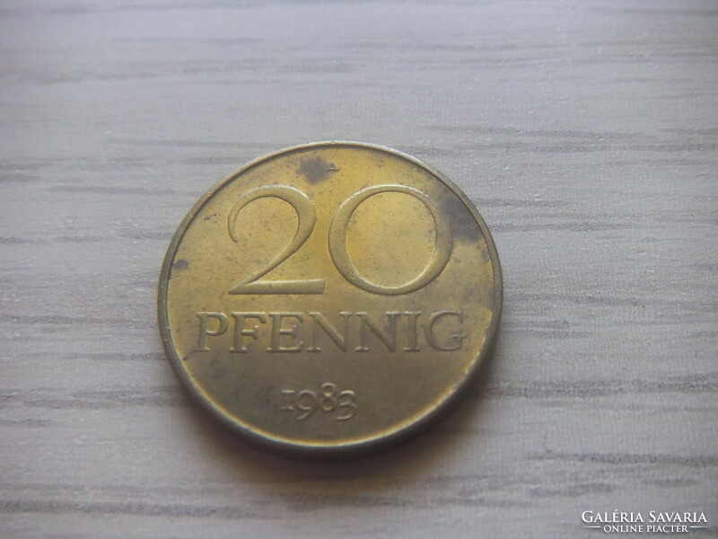 20   Pfennig   1983       Németország
