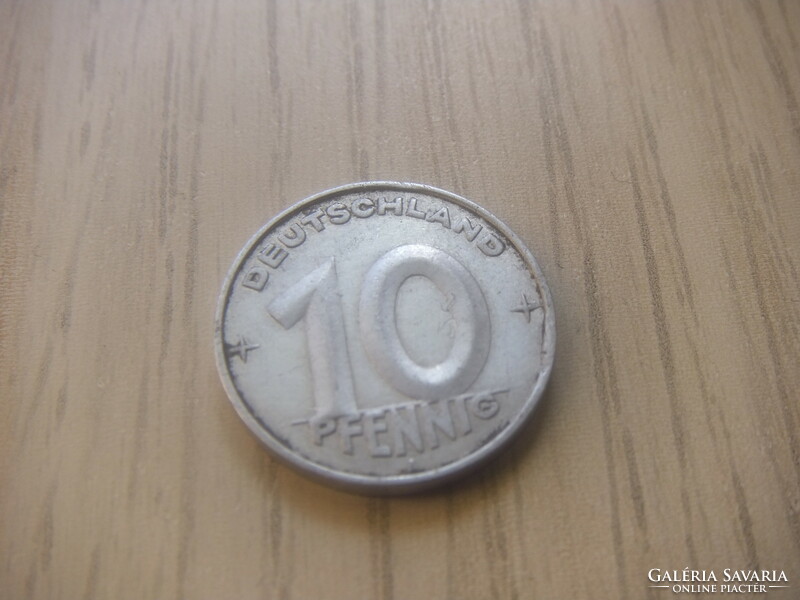 10   Pfennig   1950   (  A  )    Németország