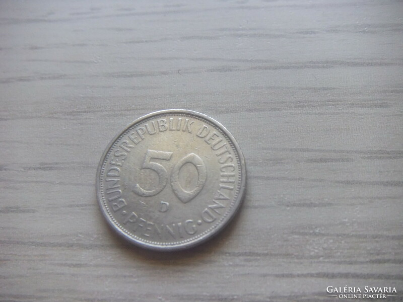 50 Pfennig 1971 ( d ) Germany