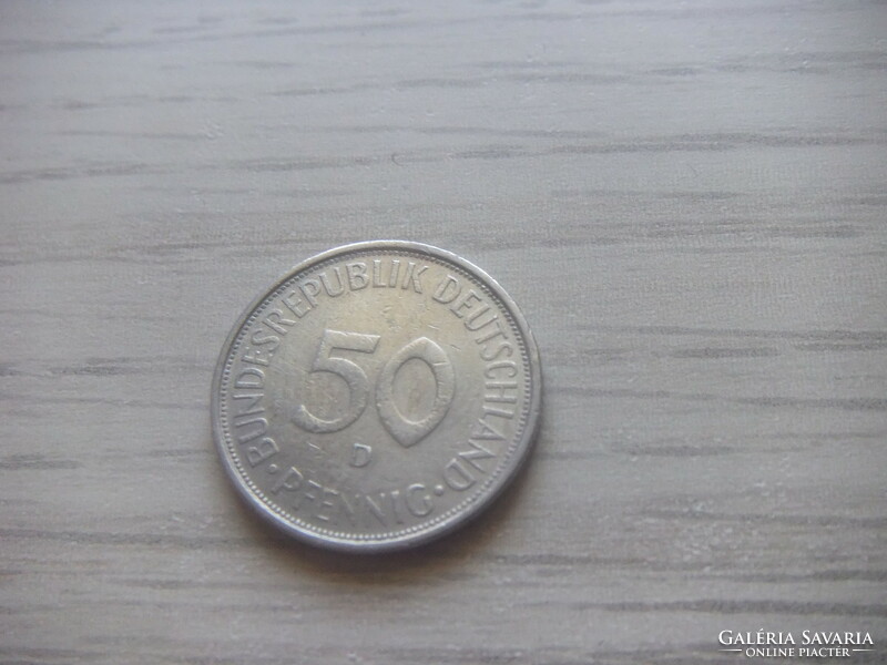 50   Pfennig   1971   (  D  )    Németország