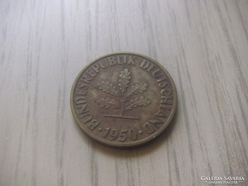 10   Pfennig   1950   (  J  )    Németország