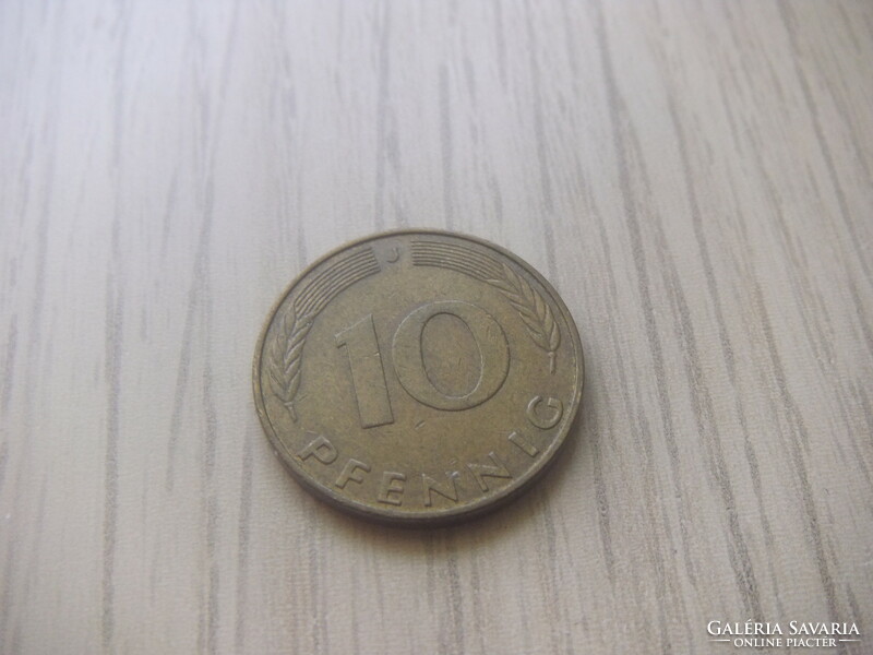 10   Pfennig   1990   (  J  )    Németország