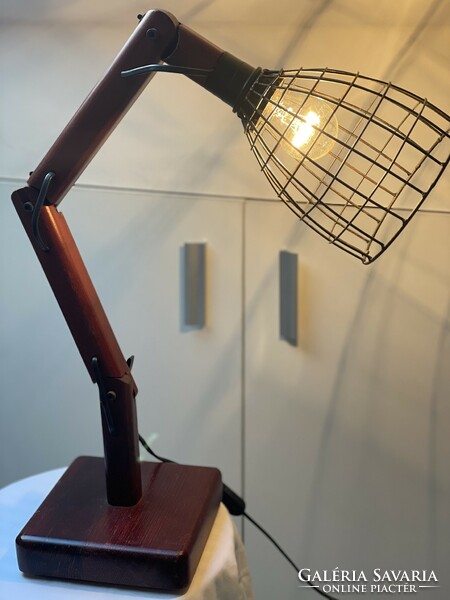 Zicoli limbach marked industrial hinged lamp from the 70s