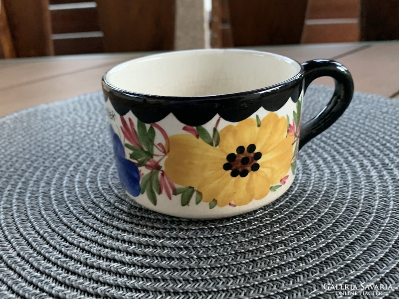 Balatonfűzfő memorial porcelain mug